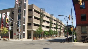 Parking Garage on the Corner of Pelisser and Park